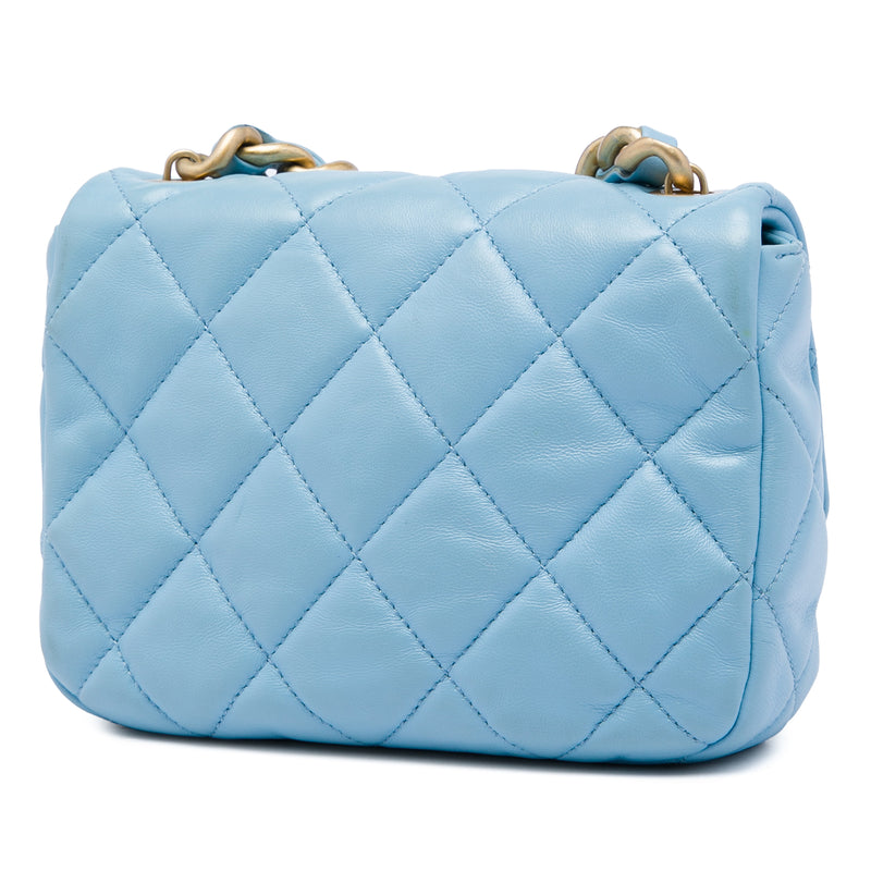 Mini Quilted Lambskin Lacquered Chain Flap - Image 2