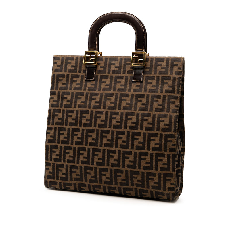 Zucca Canvas Twins Tote - Image 2