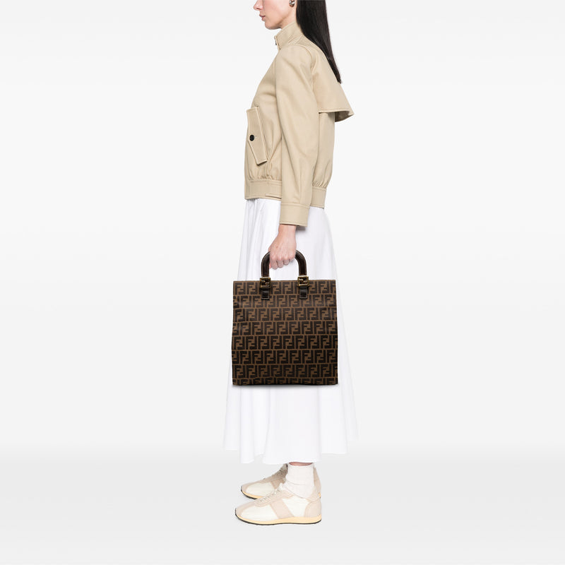Zucca Canvas Twins Tote - Image 7
