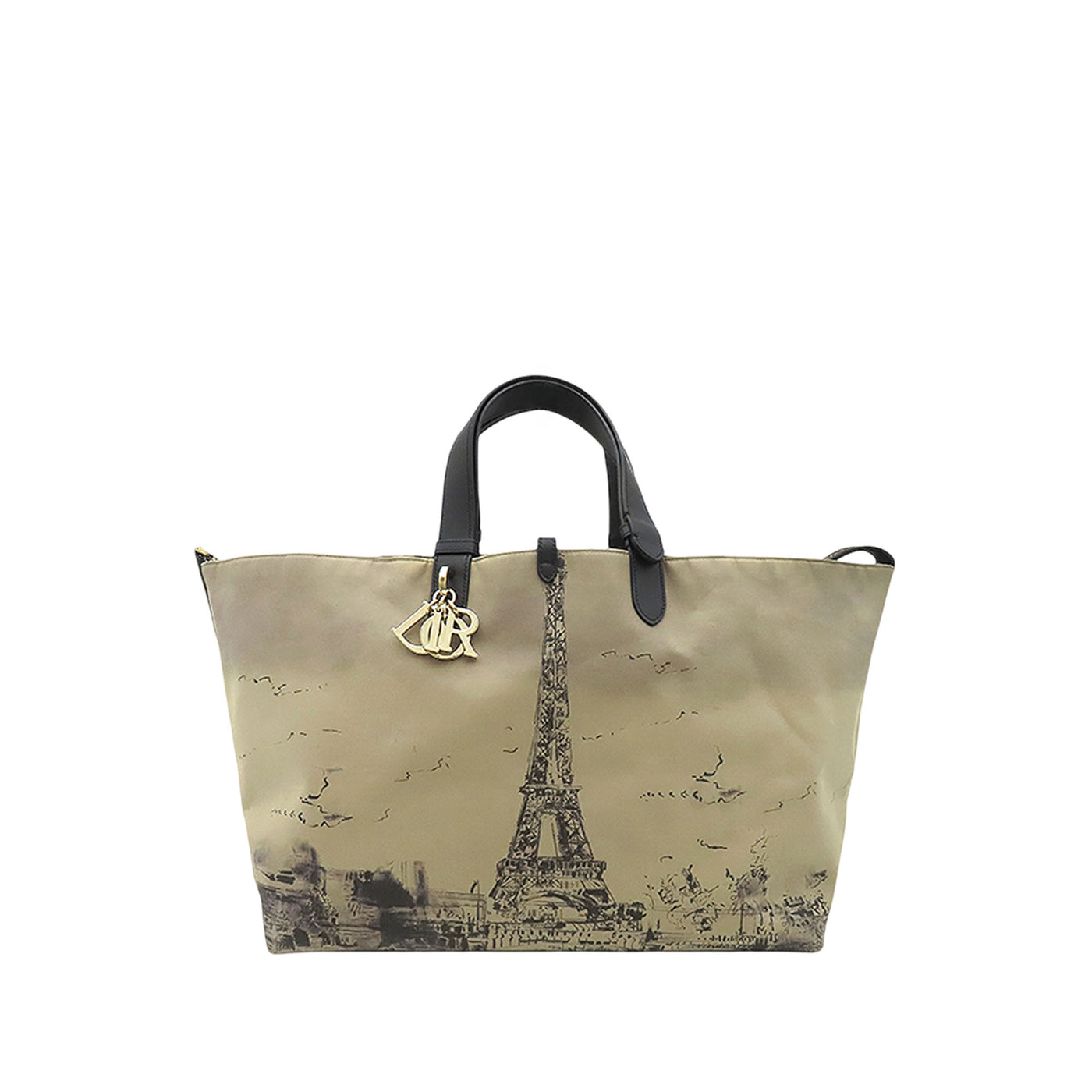 Large Canvas Eiffel Tower Toujours Tote - Image 1