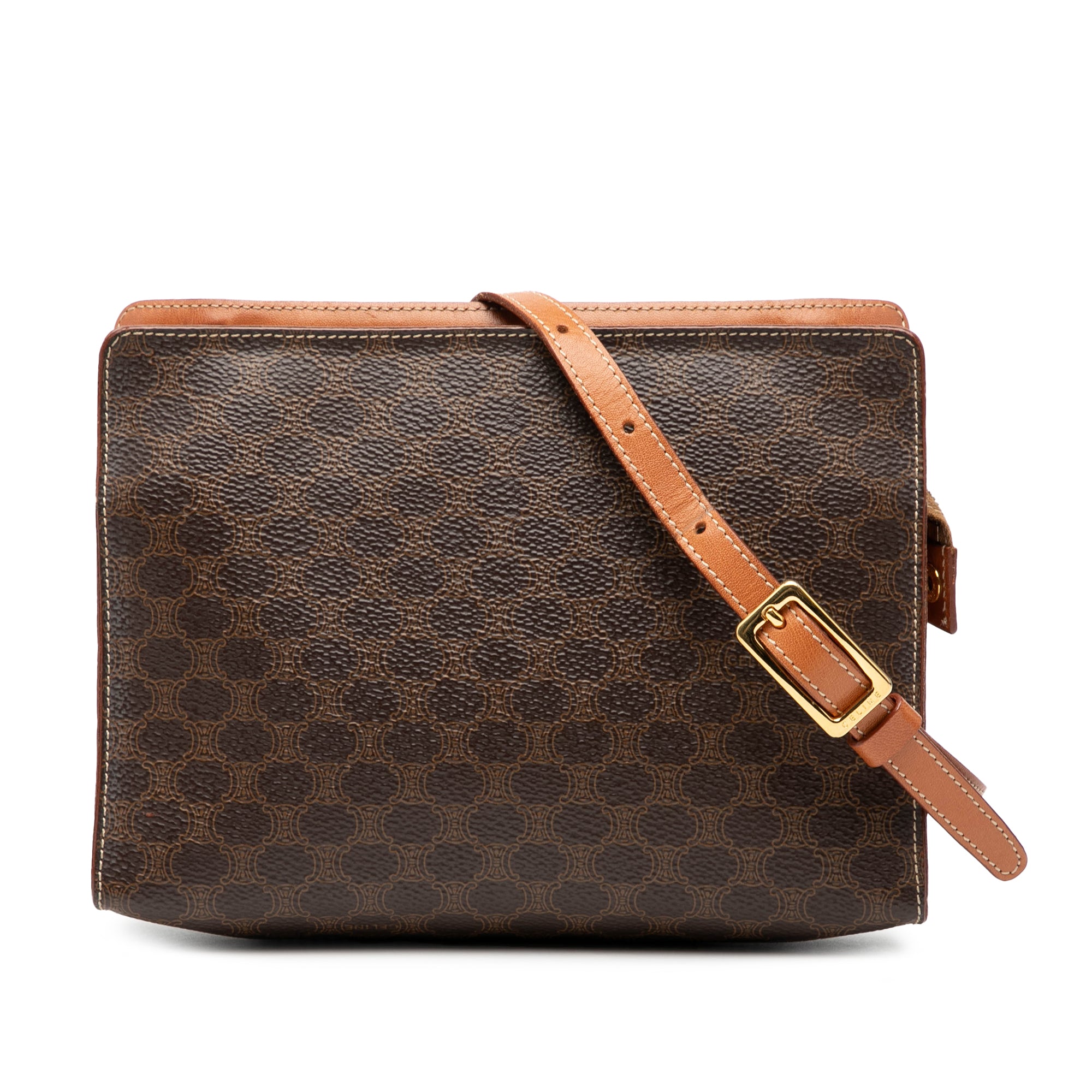 Macadam Coated Canvas Crossbody - Image 1