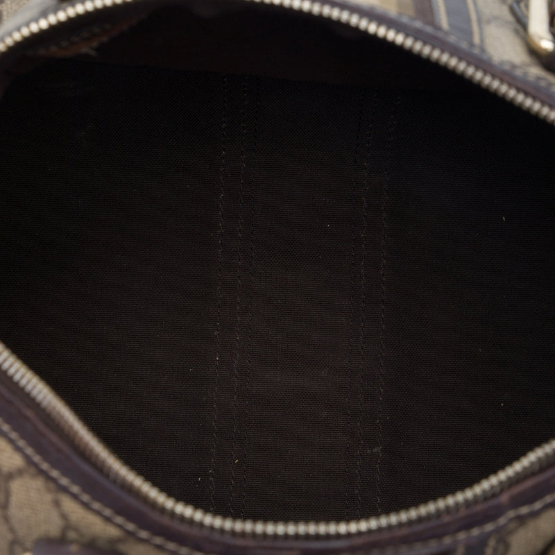 Medium GG Supreme Joy Web Boston Bag - Image 4