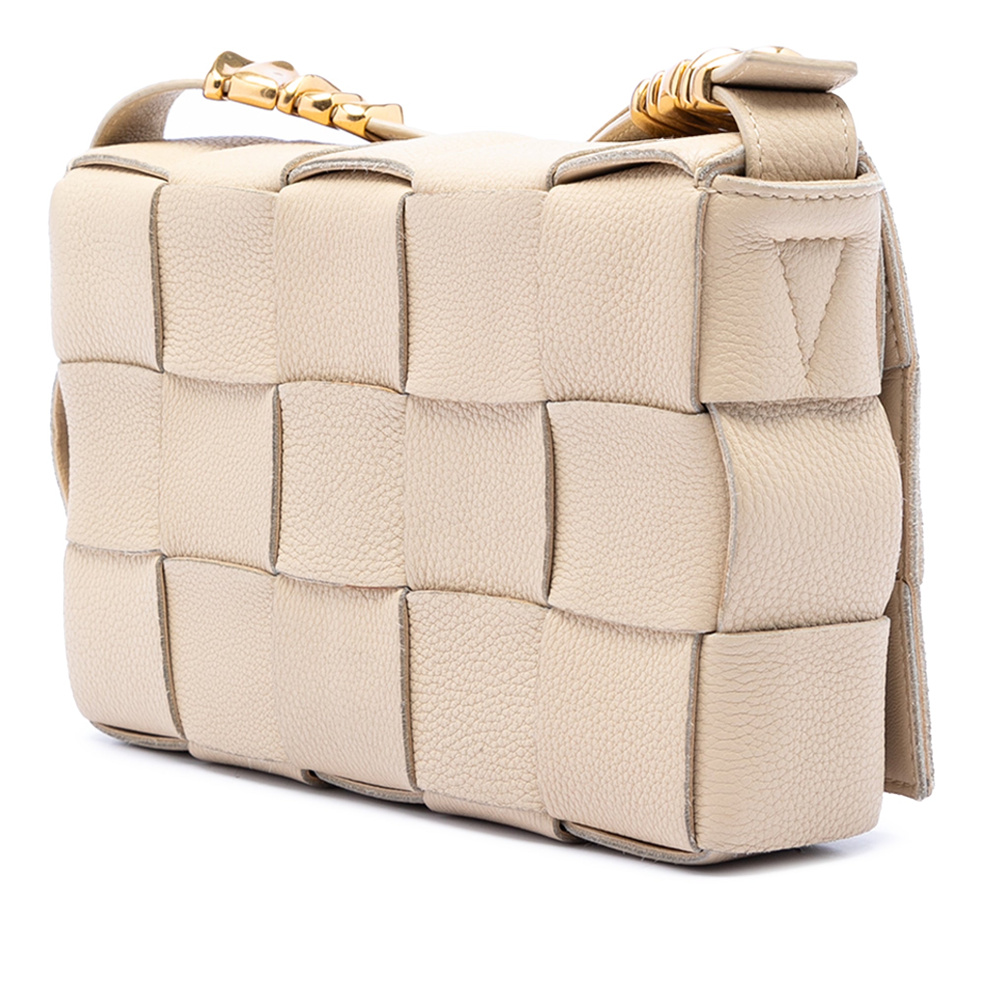 Grained Calfskin Intrecciato Cassette Crossbody - Image 3