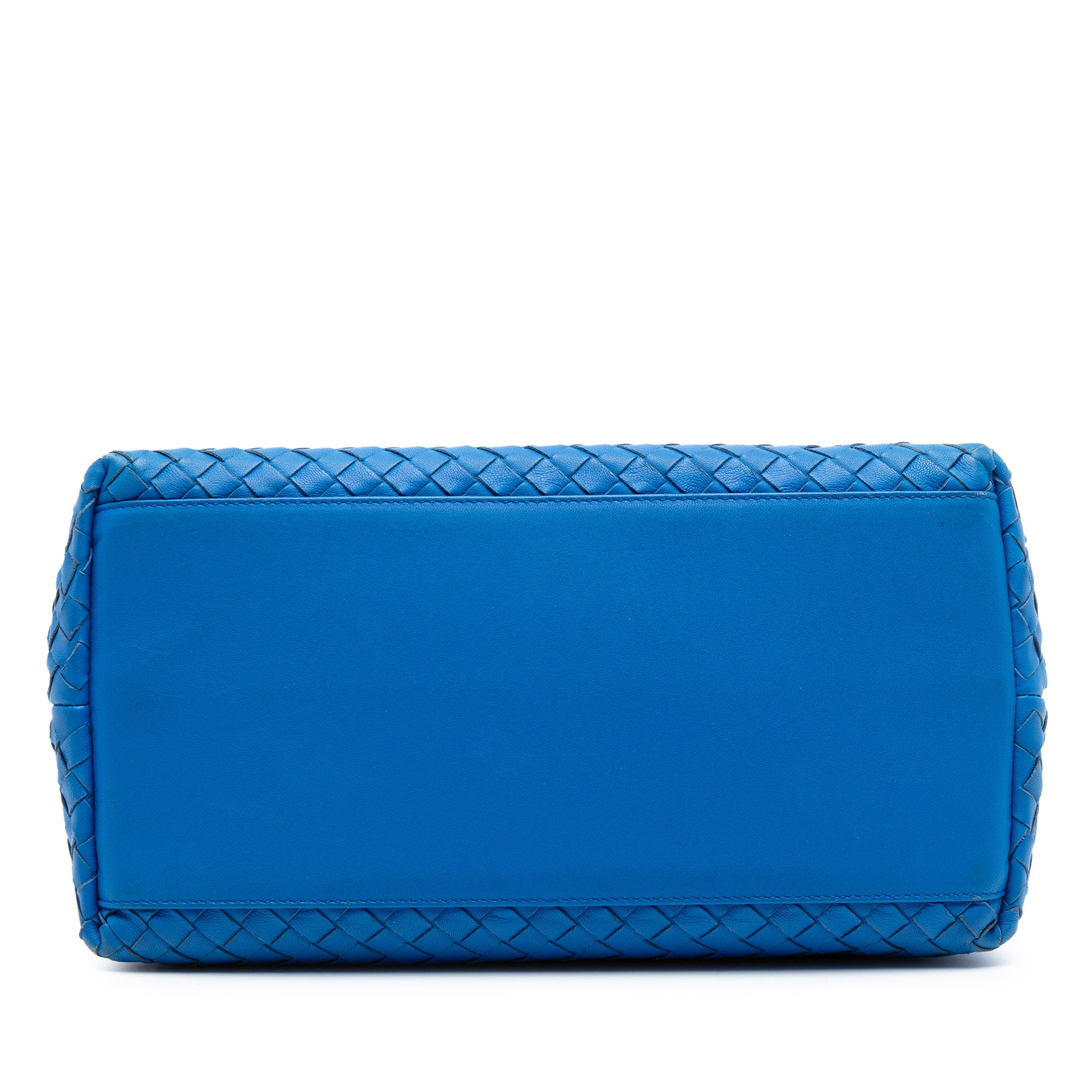 Small Nappa Intrecciato Accordion Satchel - Image 3