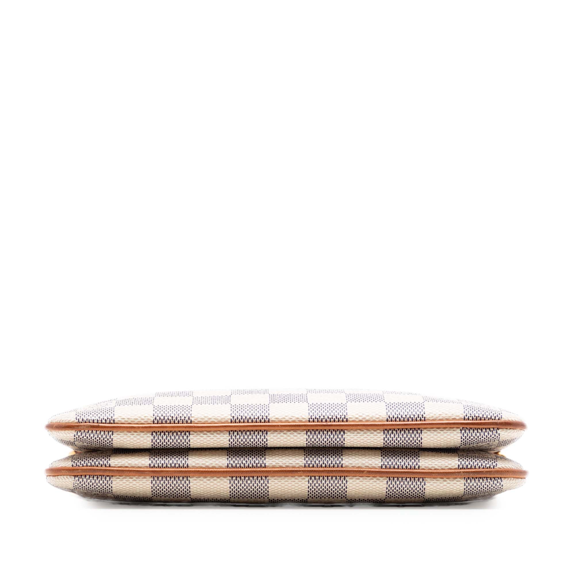 Damier Azur Double Zip Pochette - Image 3