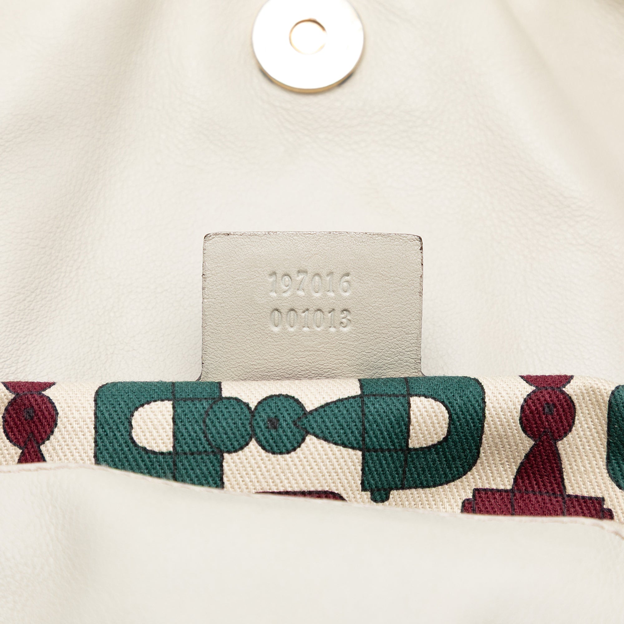 Large Guccissima Hysteria Satchel - Image 6