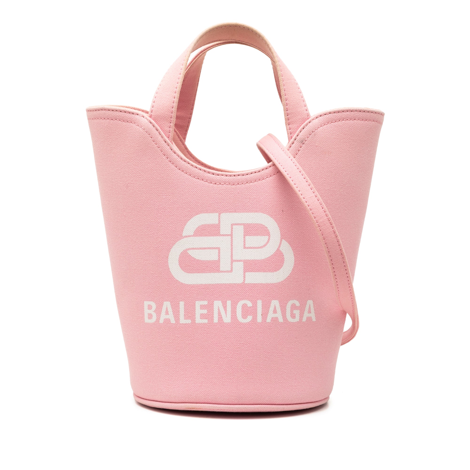 XS Canvas Wave Bucket Bag - Image 1