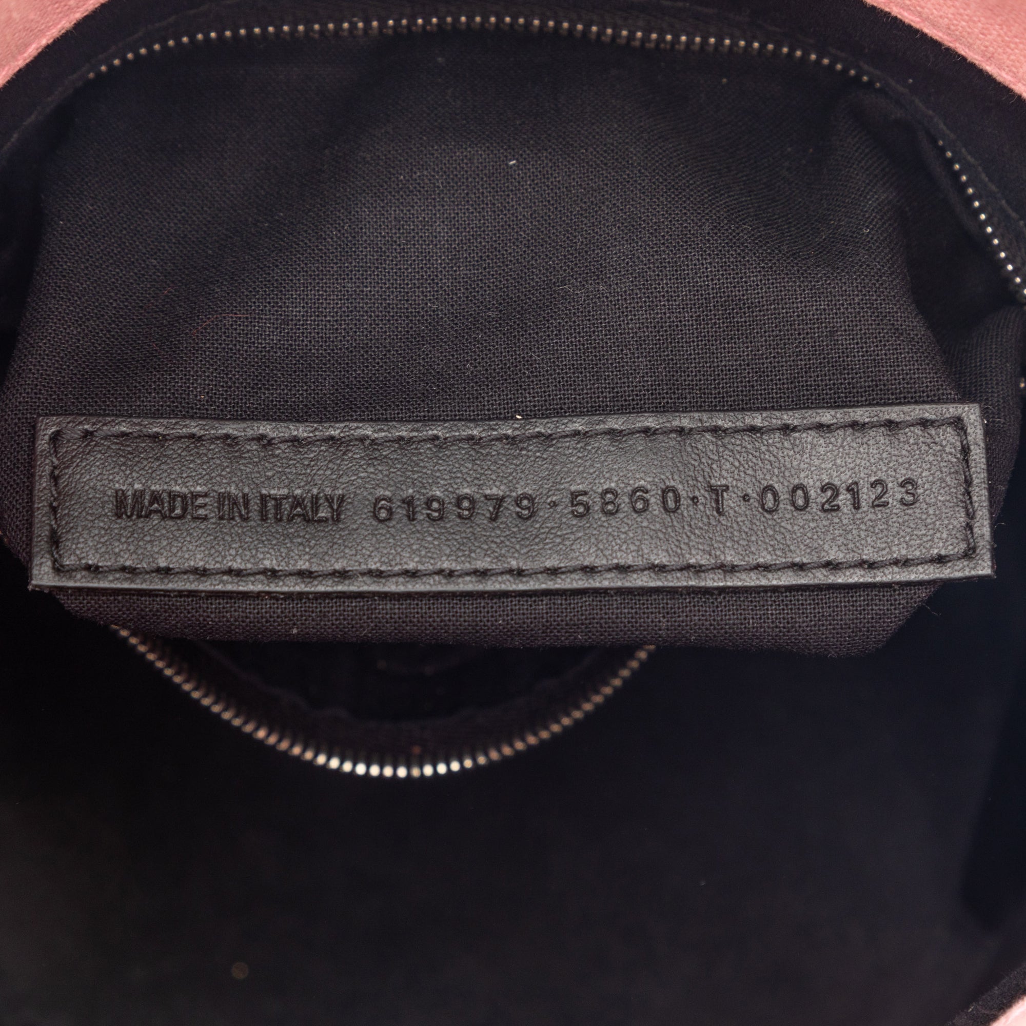 XS Canvas Wave Bucket Bag - Image 6