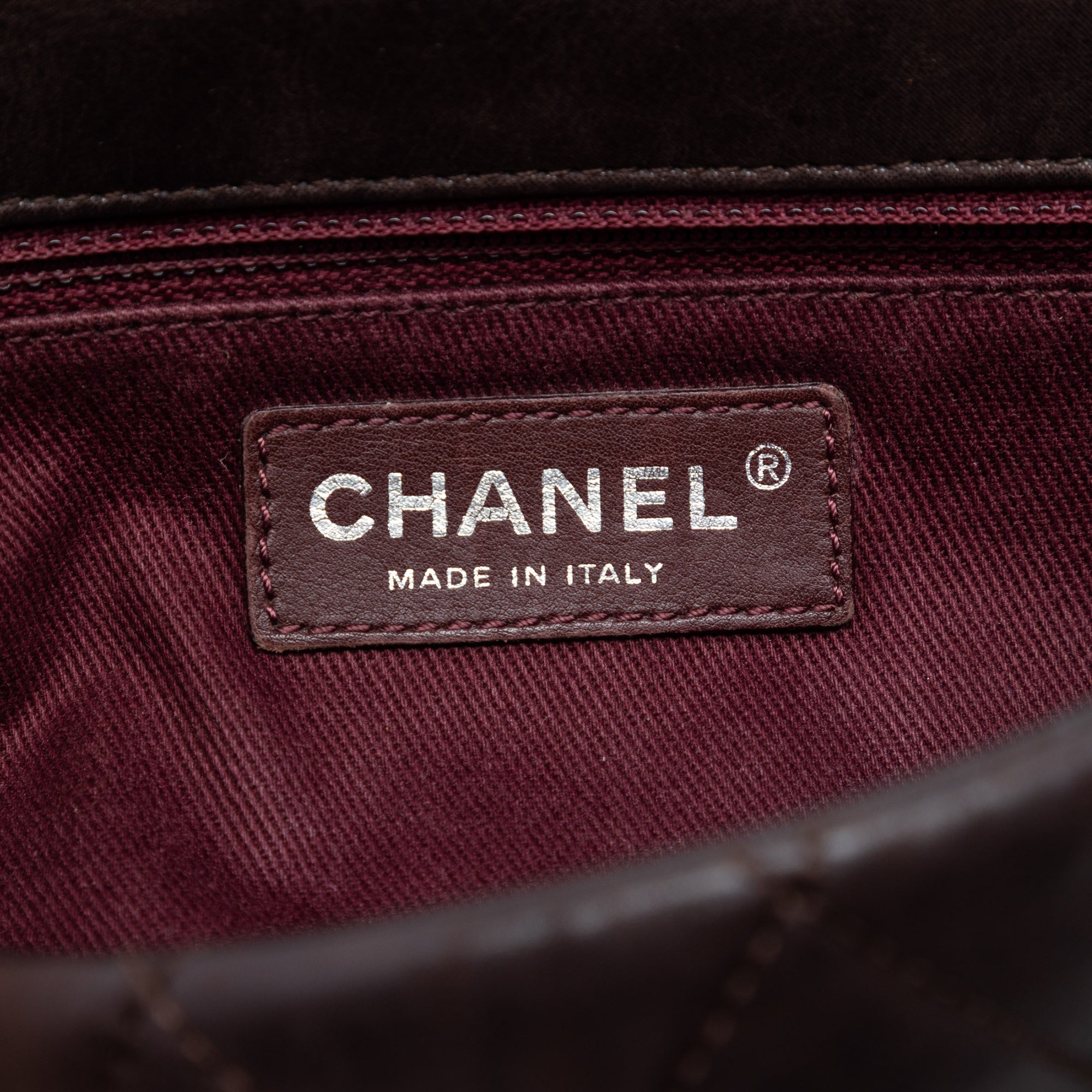 Medium Iridescent Calfskin In the Mix Flap - Image 5