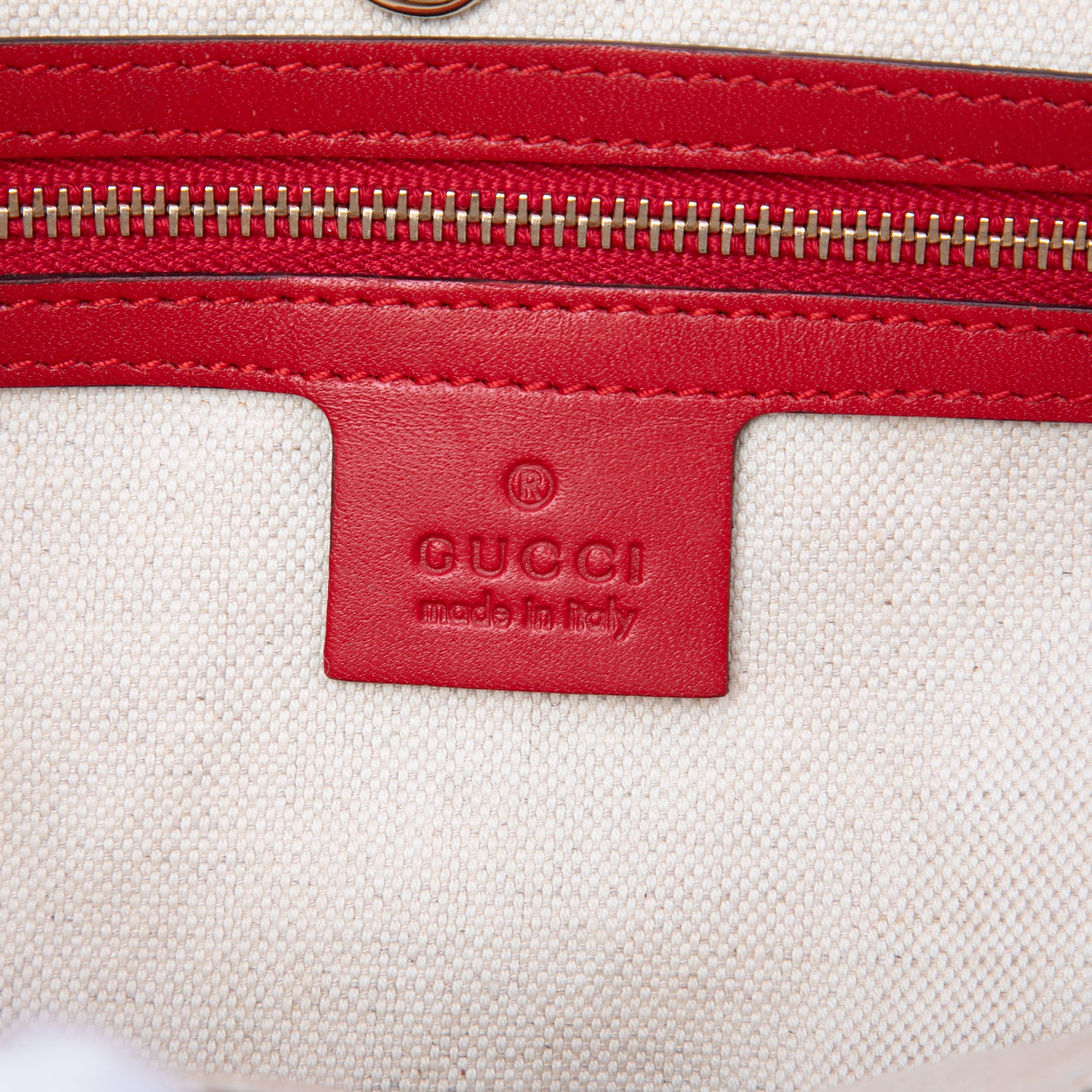 Small Diamante Leather Craft Tote - Image 6