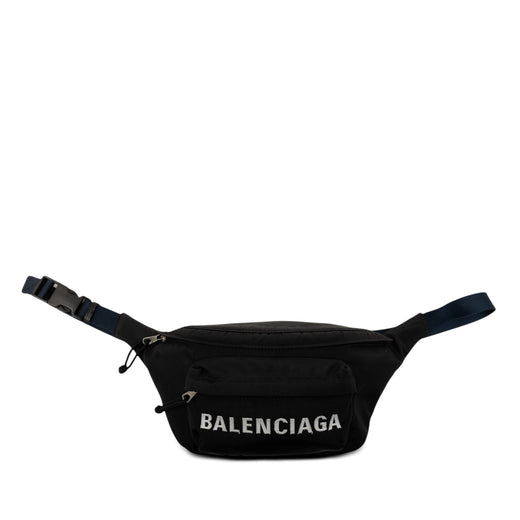 Small Nylon Logo Wheel Belt Bag - Image 1