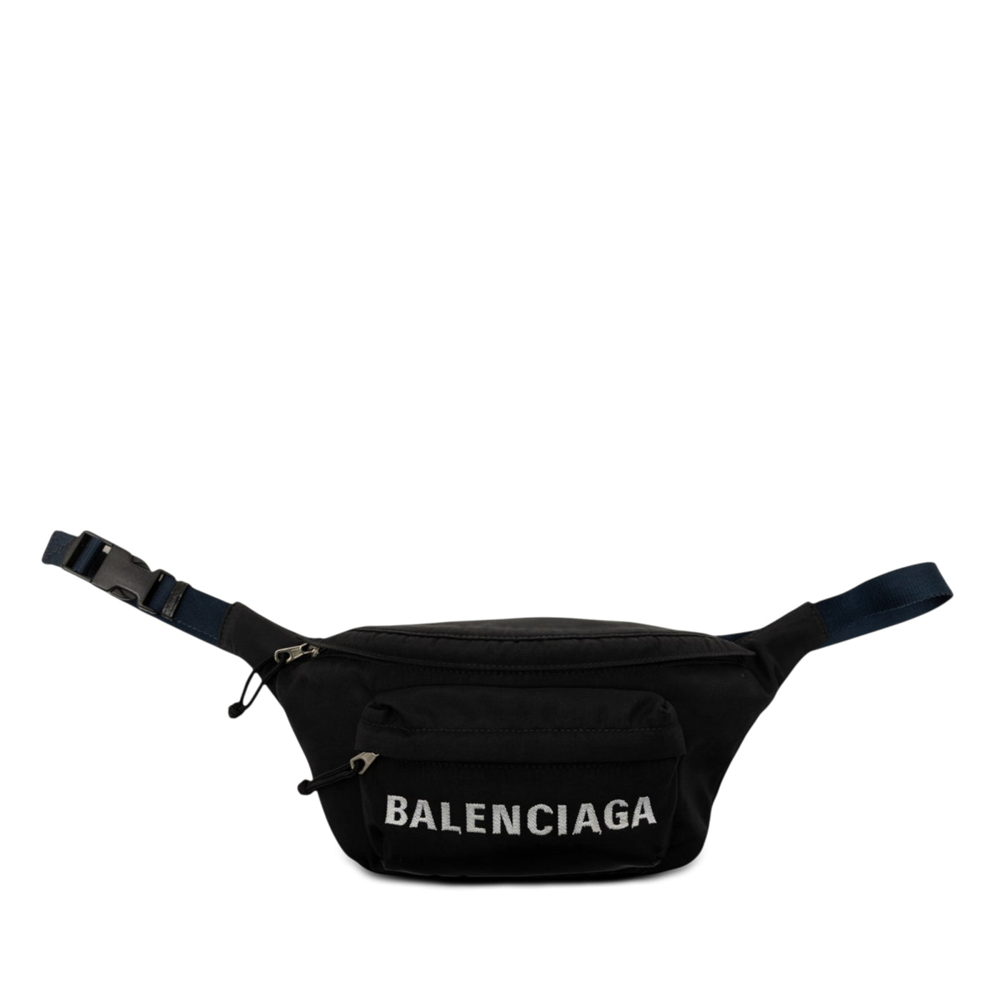 Small Nylon Logo Wheel Belt Bag - Image 1