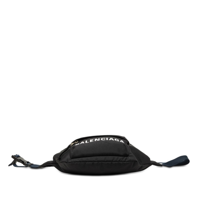 Small Nylon Logo Wheel Belt Bag - Image 3