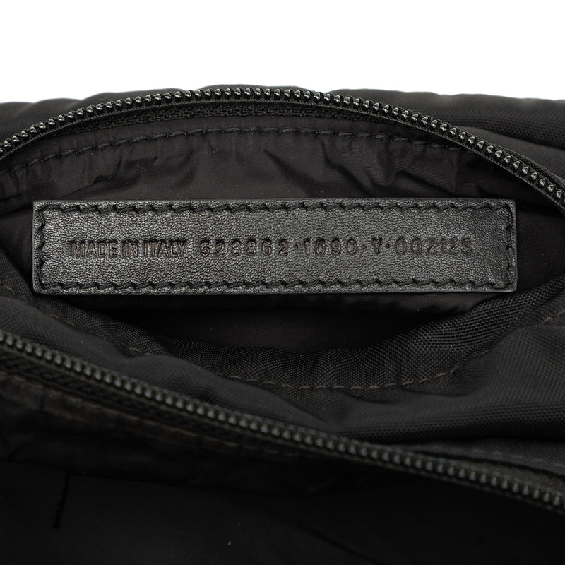 Small Nylon Logo Wheel Belt Bag - Image 6