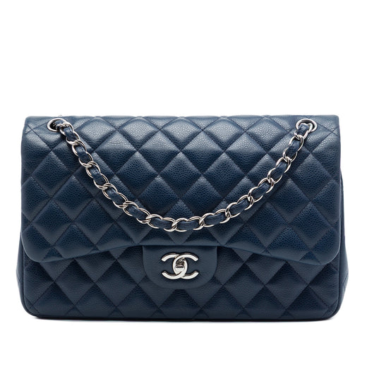 Jumbo Classic Caviar Double Flap - Image 1