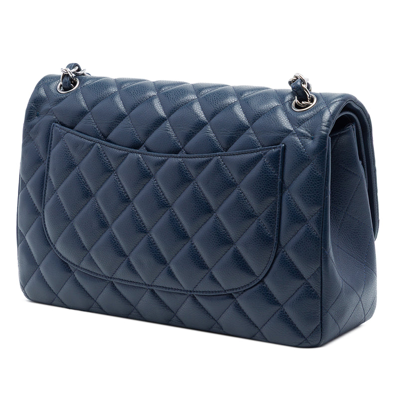 Jumbo Classic Caviar Double Flap - Image 2
