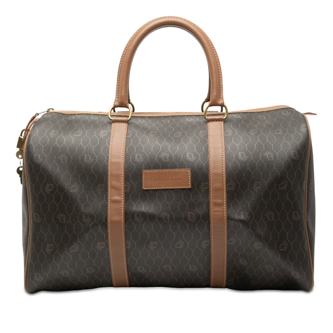 Honeycomb Coated Canvas Travel Bag - Image 1