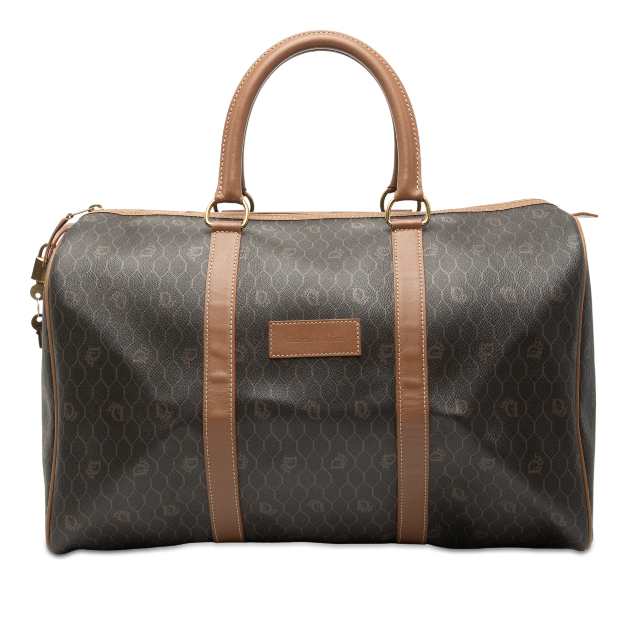 Honeycomb Coated Canvas Travel Bag - Image 1