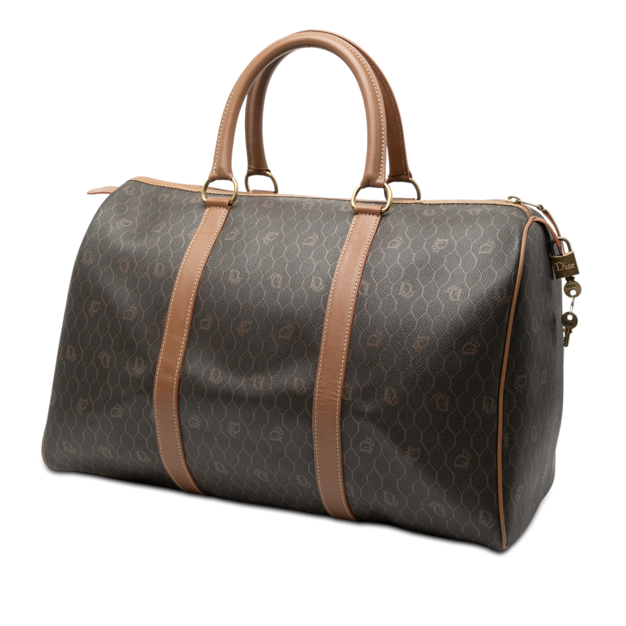 Honeycomb Coated Canvas Travel Bag - Image 2