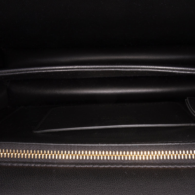 Small Shiny Calfskin VLogo Vain Crossbody - Image 4
