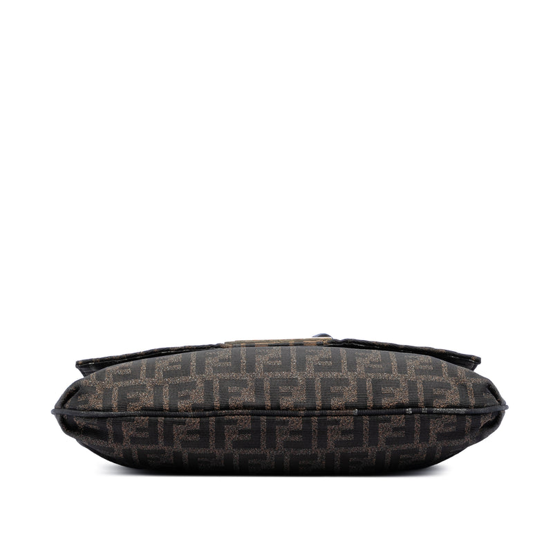 Large Zucca Canvas Mia Flap Shoulder Bag - Image 3