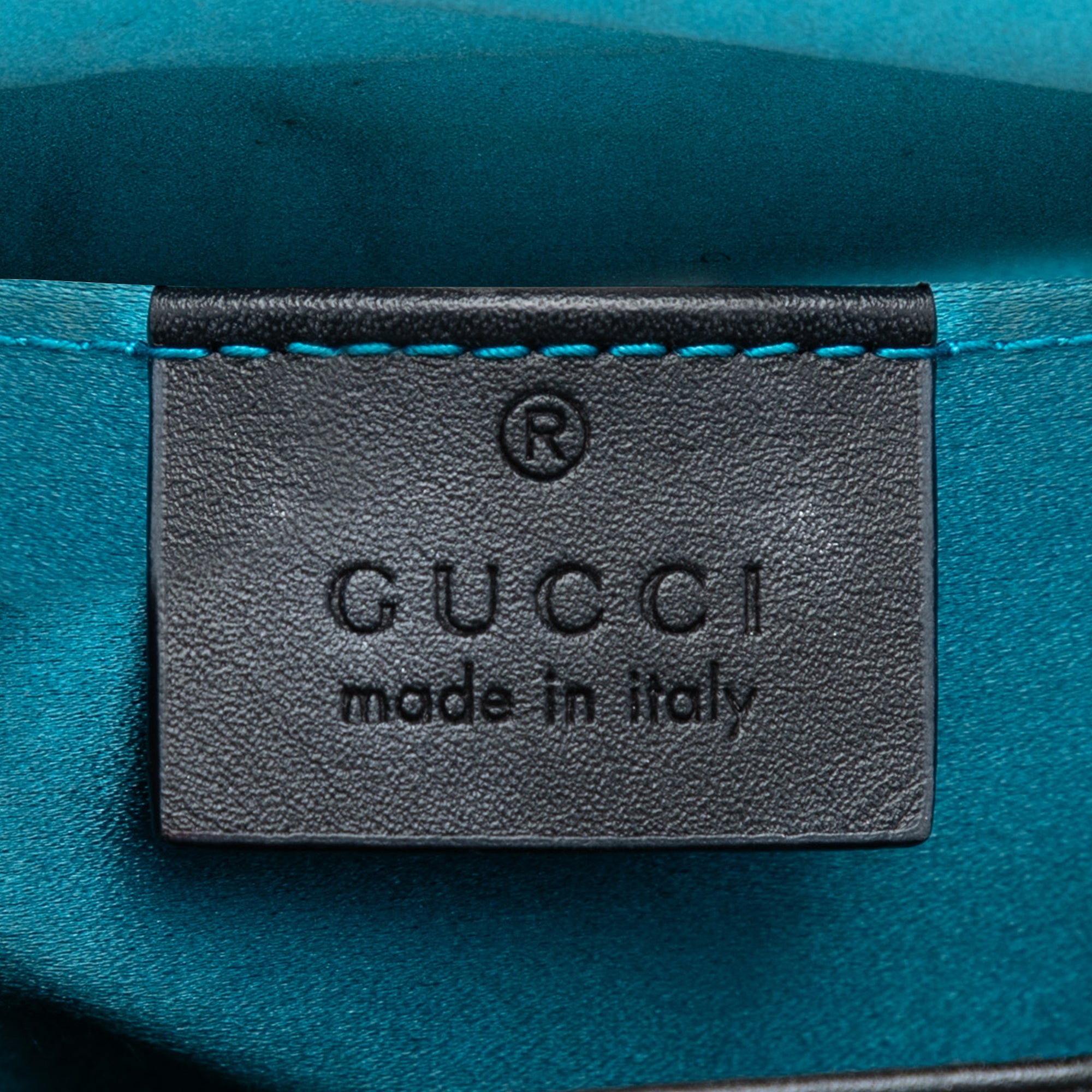 Small Suede Web Ophidia Chain Crossbody - Image 5