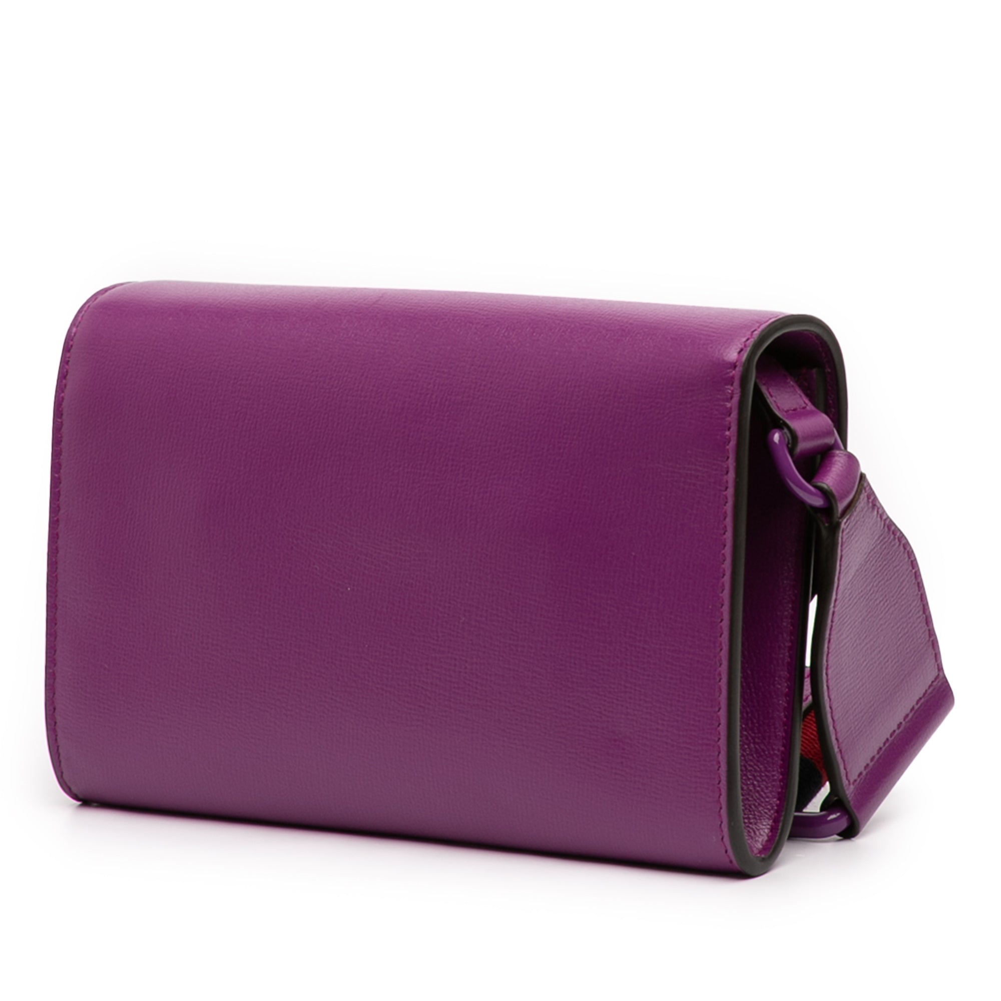 Mini Leather Horsebit 1955 Web Crossbody - Image 2