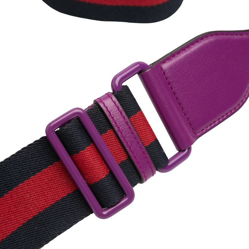 Mini Leather Horsebit 1955 Web Crossbody - Image 8