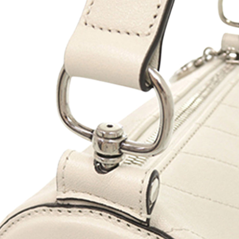 Mini Leather Blondie Barrel Shoulder Bag - Image 14