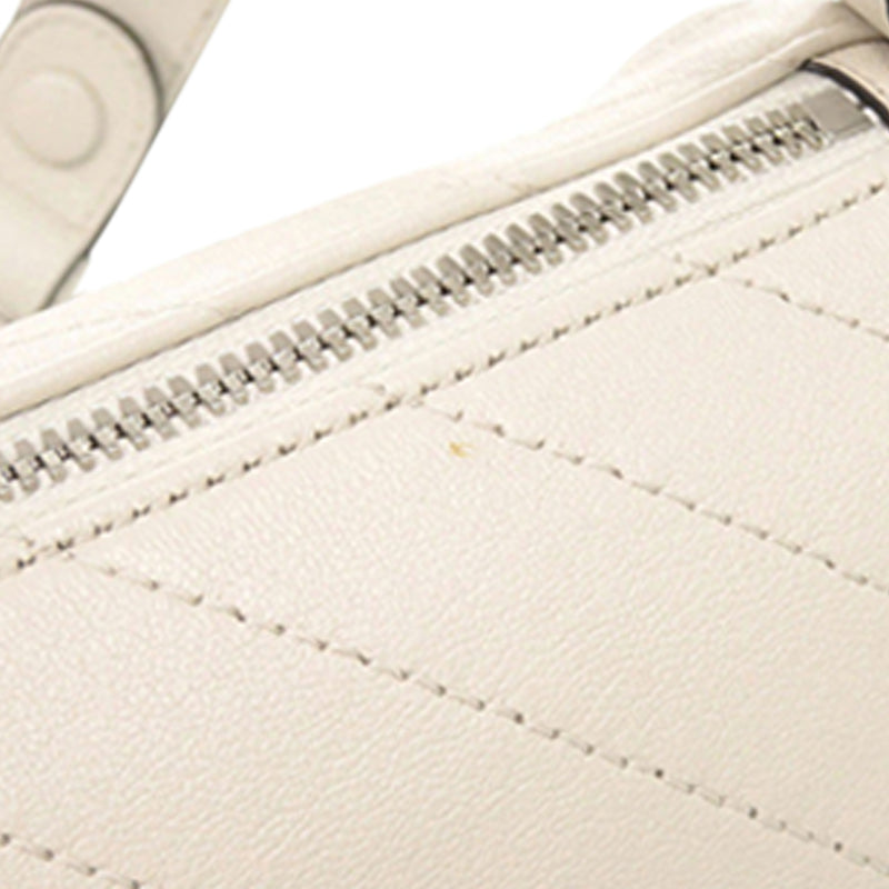 Mini Leather Blondie Barrel Shoulder Bag - Image 8