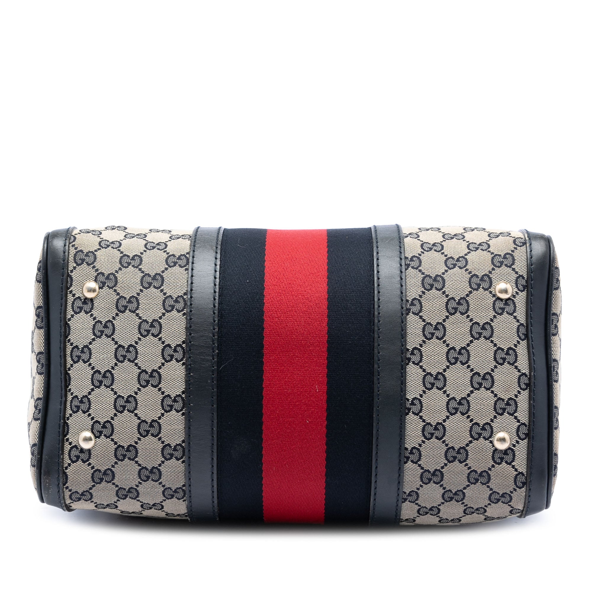 Medium GG Canvas Web Joy Boston Bag - Image 3