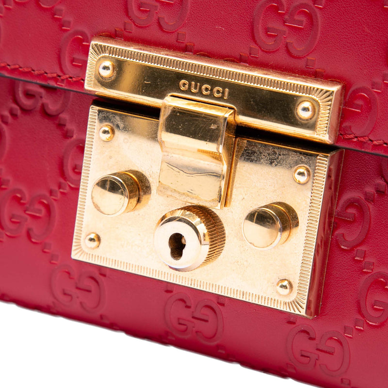 Small Guccissima Padlock Crossbody - Image 5