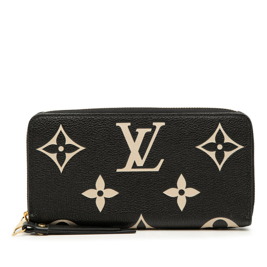 Bicolor Monogram Empreinte Giant Zippy Wallet - Image 1