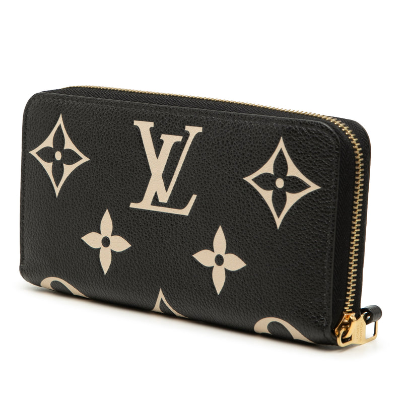 Bicolor Monogram Empreinte Giant Zippy Wallet - Image 2