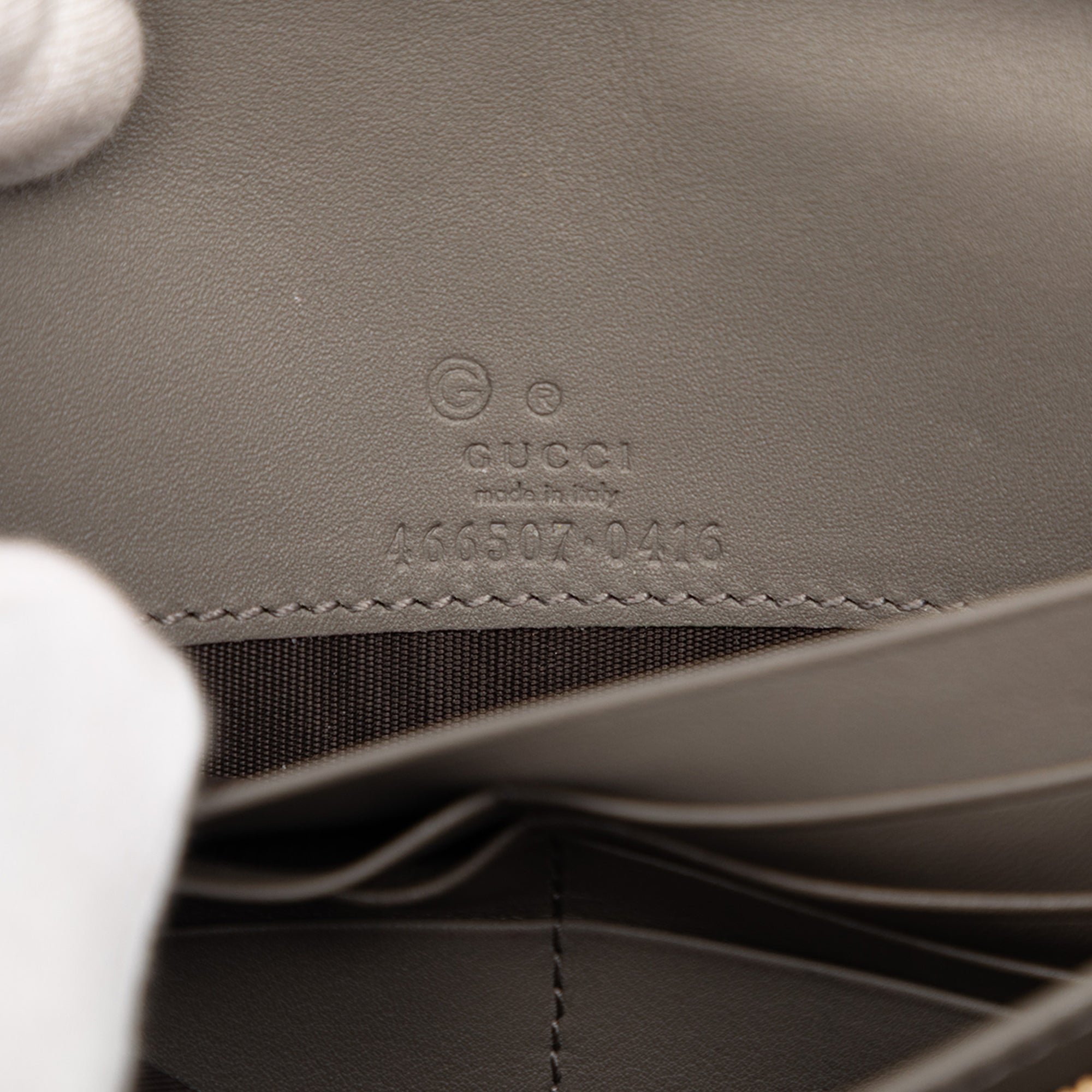 Microguccissima Wallet on Strap - Image 5