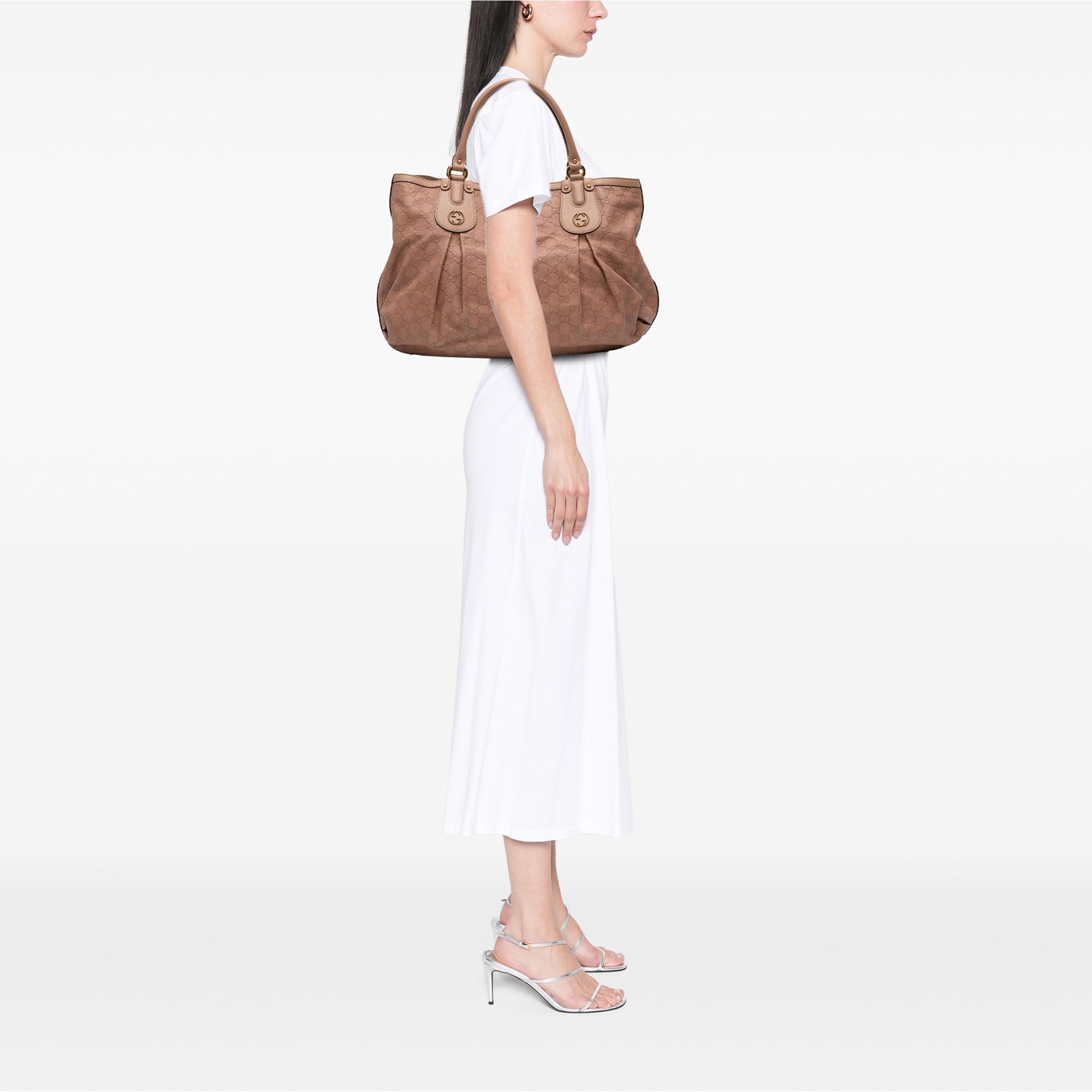 Large Guccissima Scarlett Tote - Image 11