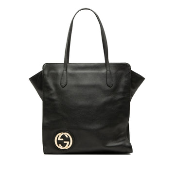 Dollar Calfskin Interlocking G Tote - Image 1