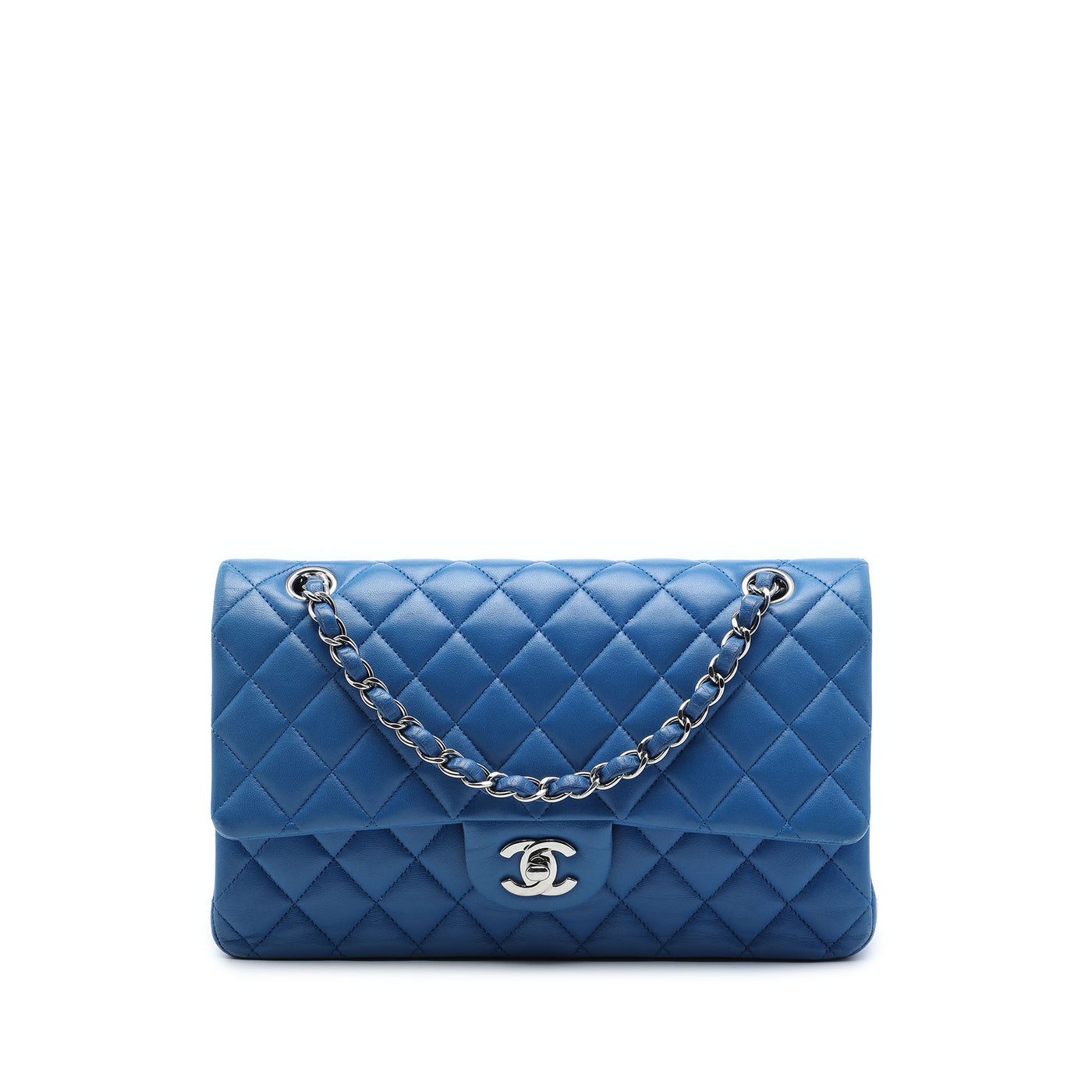 Medium Classic Lambskin Double Flap - Image 1