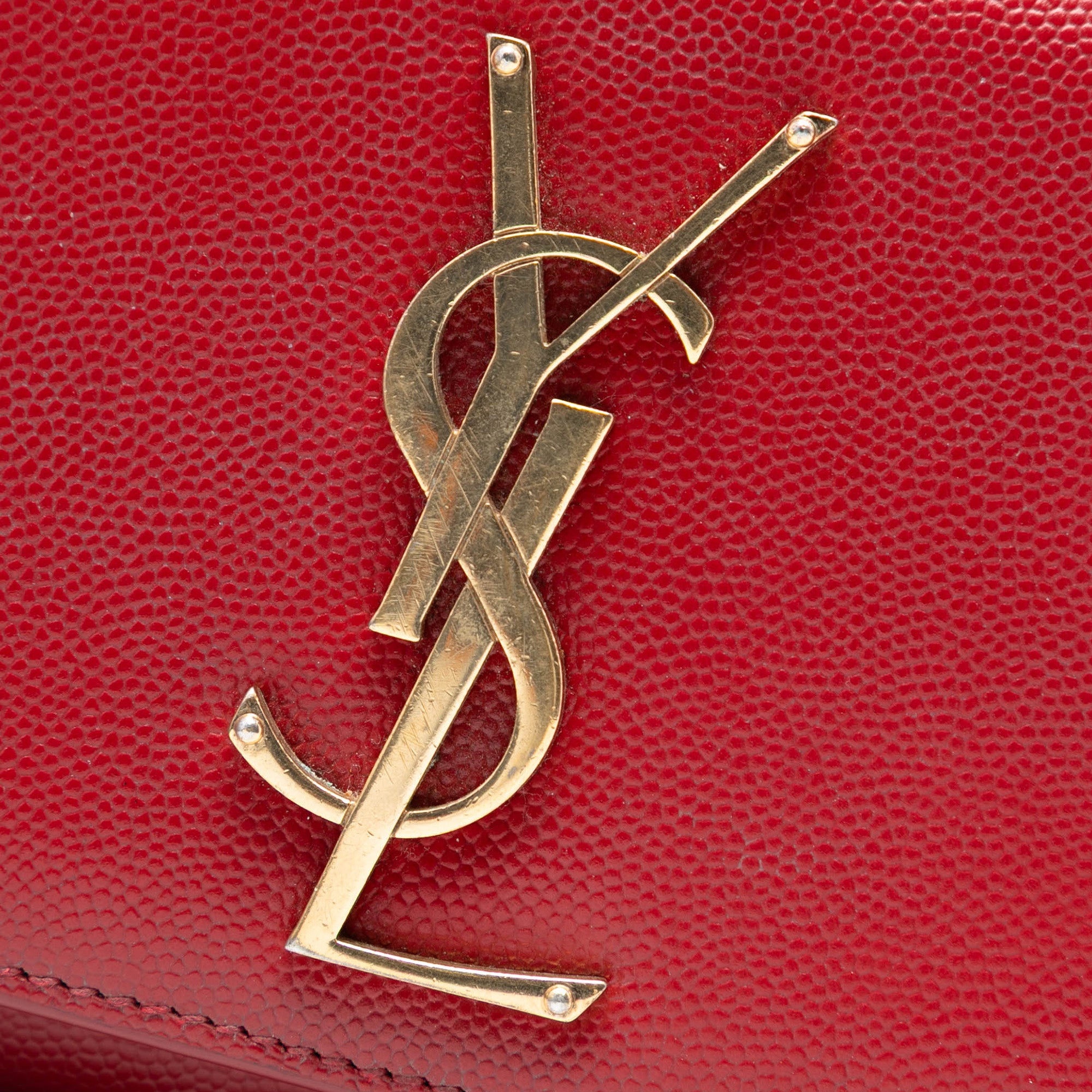 Small Leather Monogram Kate Crossbody - Image 6