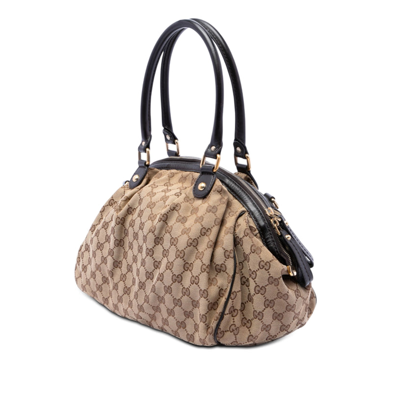 GG Canvas Sukey Satchel - Image 2