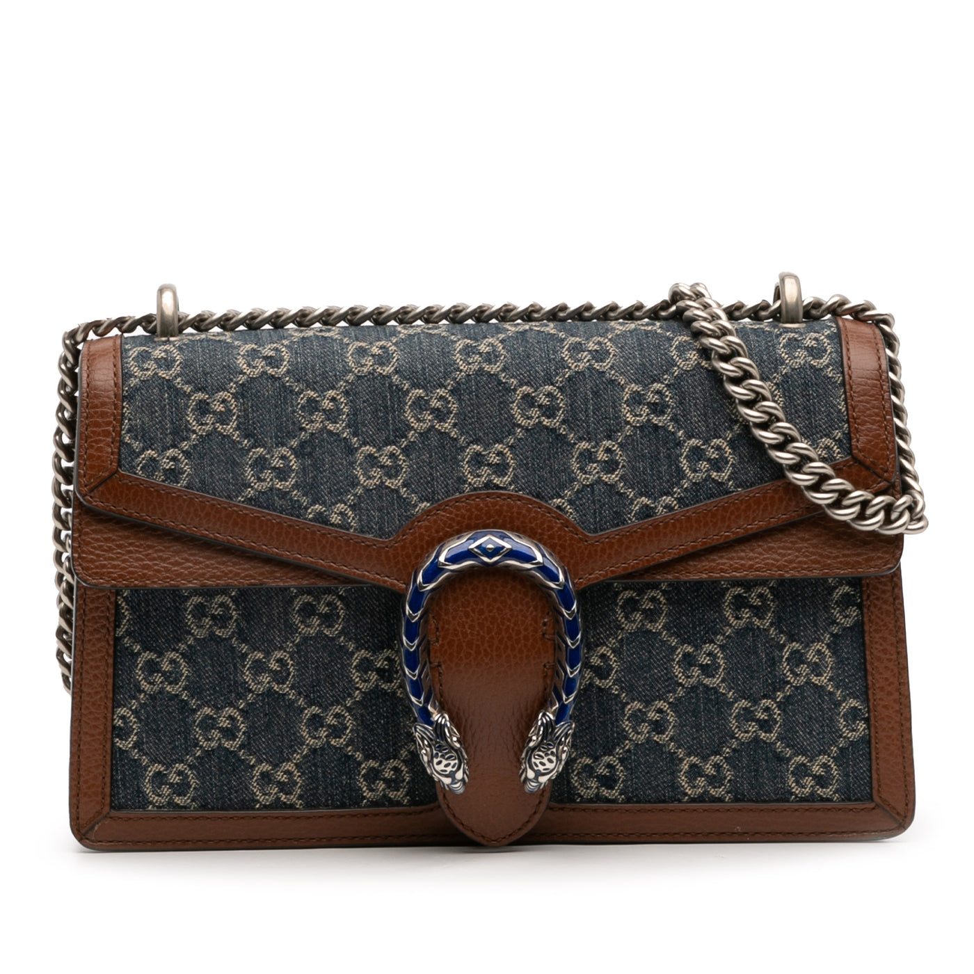 Medium GG Denim Dionysus Shoulder Bag - Image 1