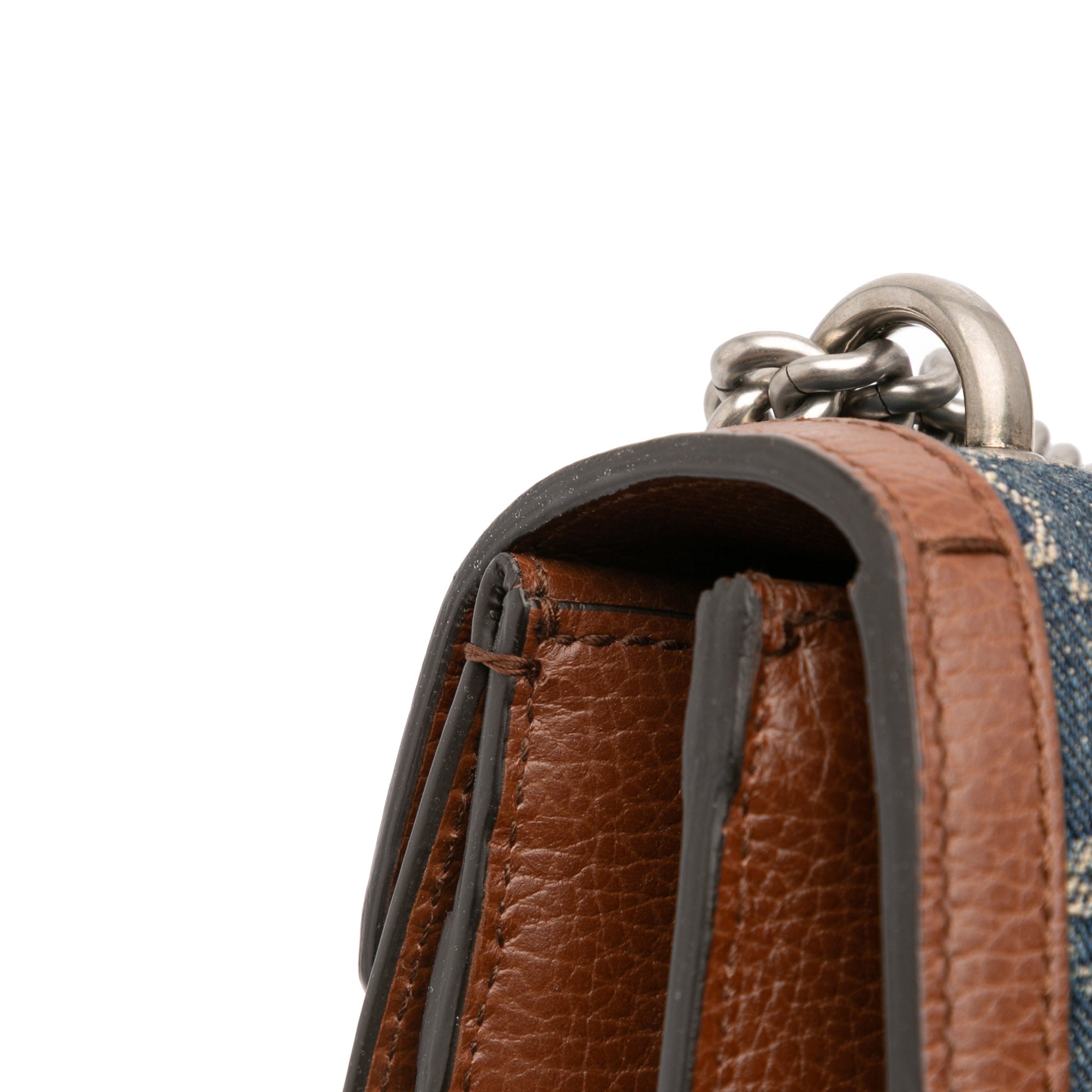 Medium GG Denim Dionysus Shoulder Bag - Image 10