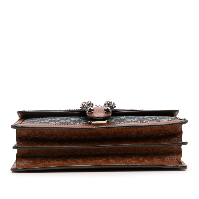 Medium GG Denim Dionysus Shoulder Bag - Image 3