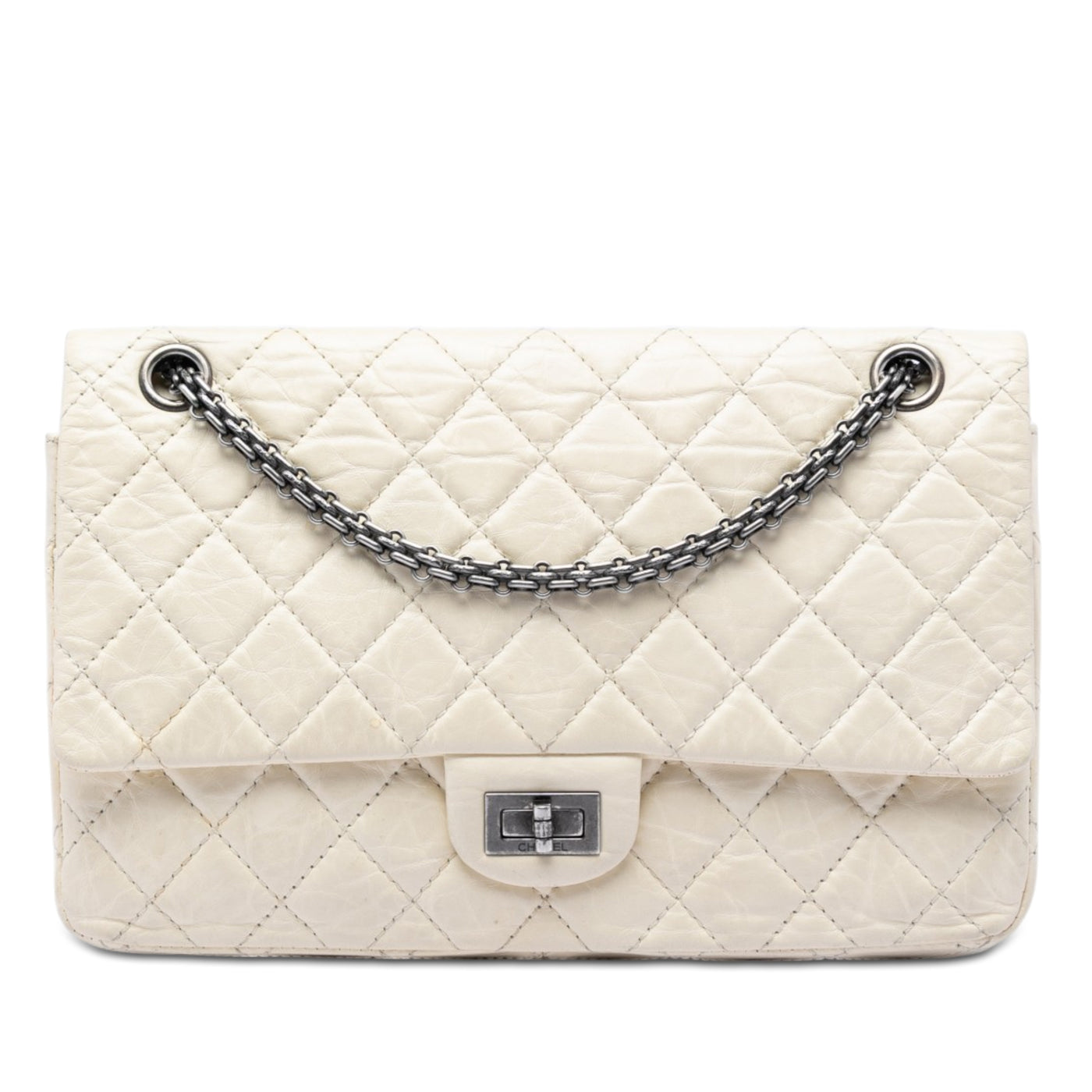 Quilted Aged Calfskin Reissue 2.55 Double Flap 226 - Image 1