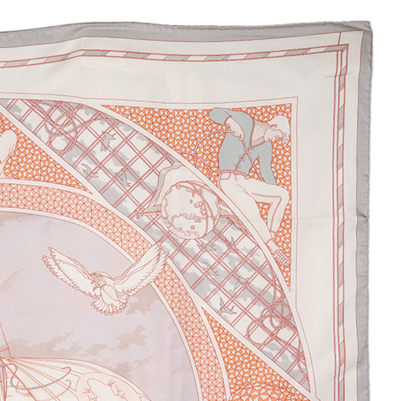 Voyage Au Long Cours Silk Scarf 90 - Image 4