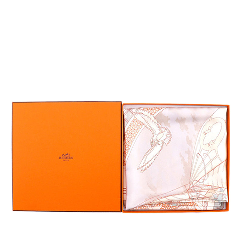 Voyage Au Long Cours Silk Scarf 90 - Image 8
