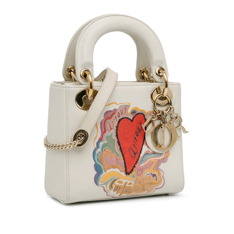 DiorAmour Niki De Saint Phalle Mini Calfskin Lady Dior - Image 2