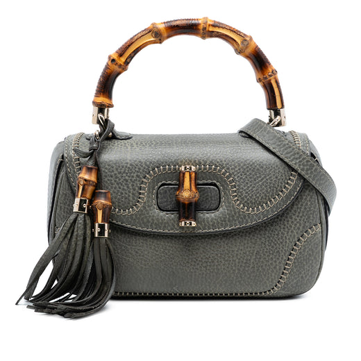 Medium Calfskin New Bamboo Top Handle Bag - Image 1