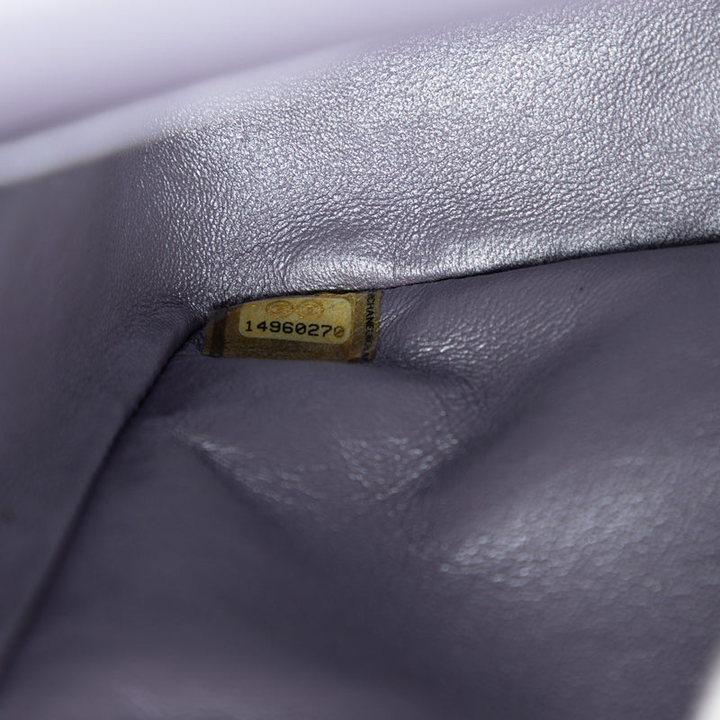 Jumbo Classic Metallic Lambskin Double Flap - Image 6