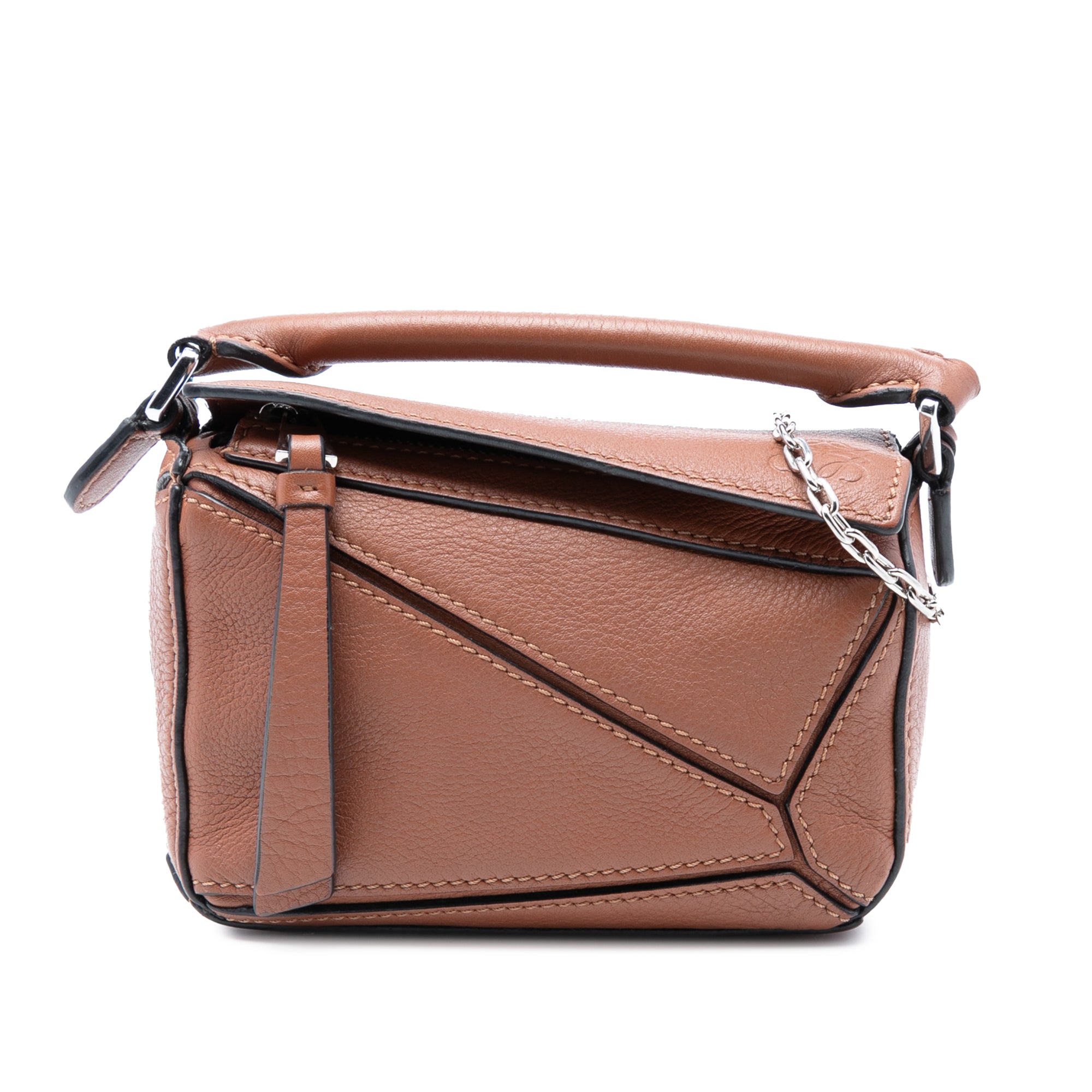 Nano Calfskin Puzzle Satchel - Image 1
